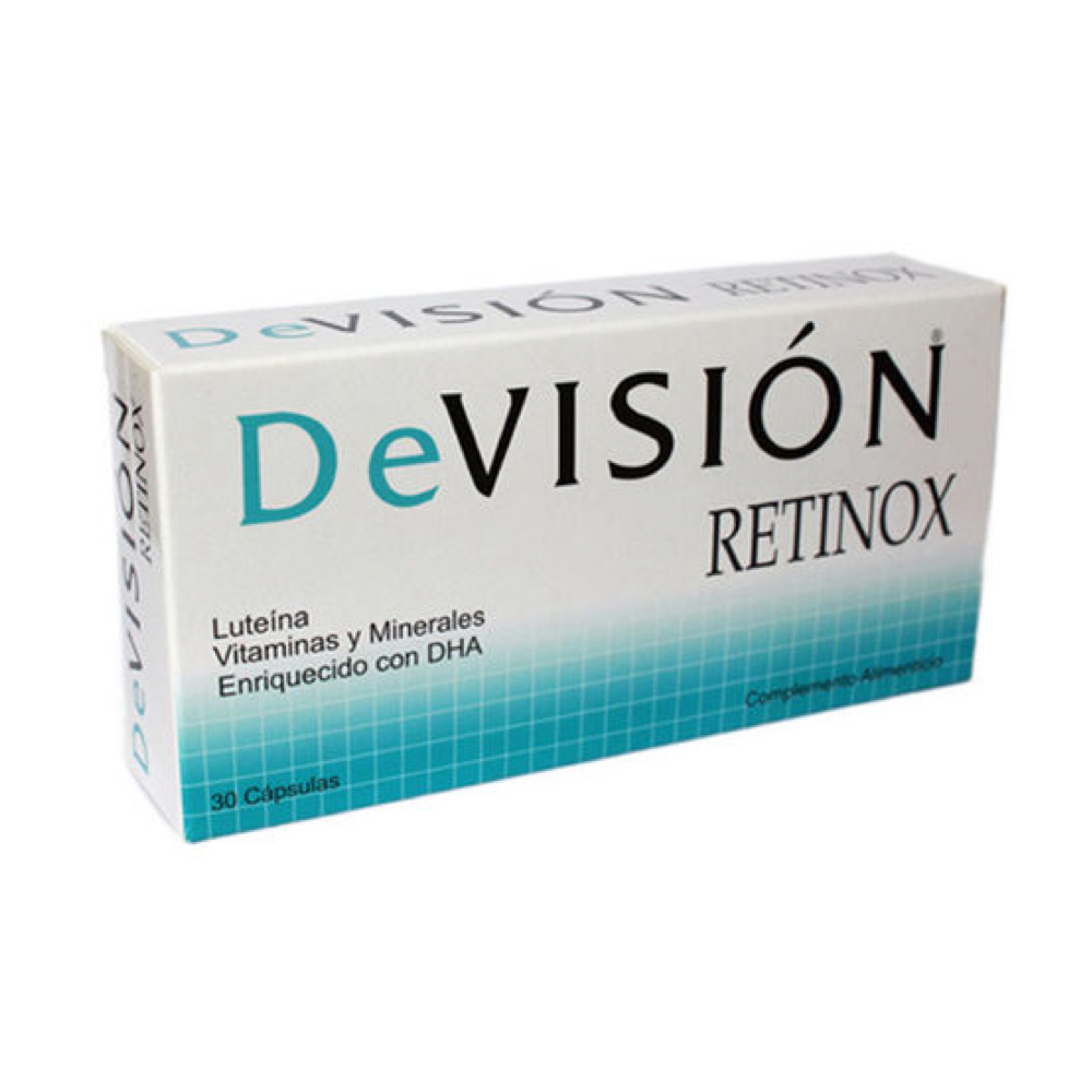 Devisión Retinox 30 Cápsulas - Salud Visual