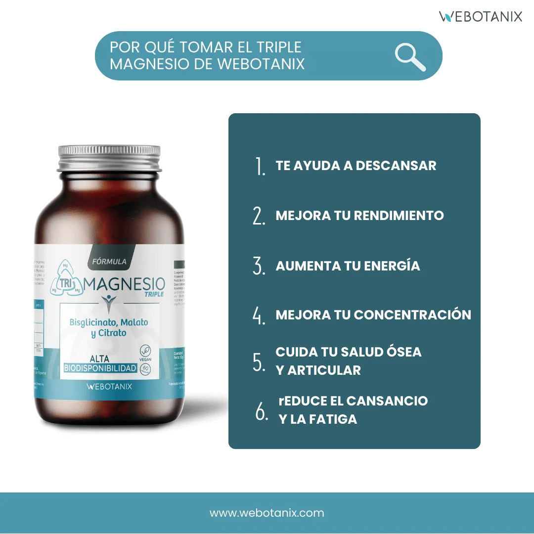 Triple Magnesio – 60 cápsulas
