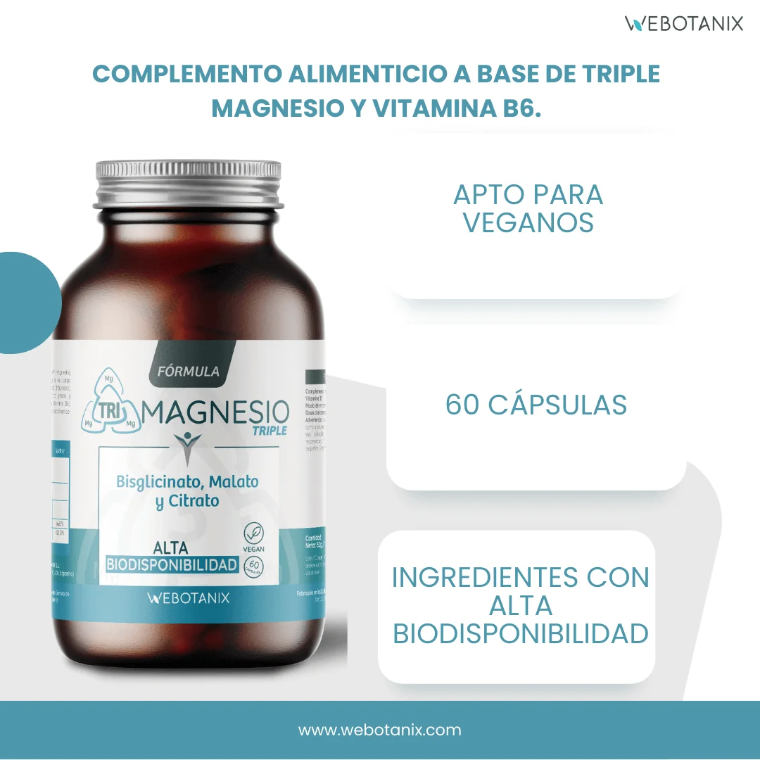 Triple Magnesio – 60 cápsulas