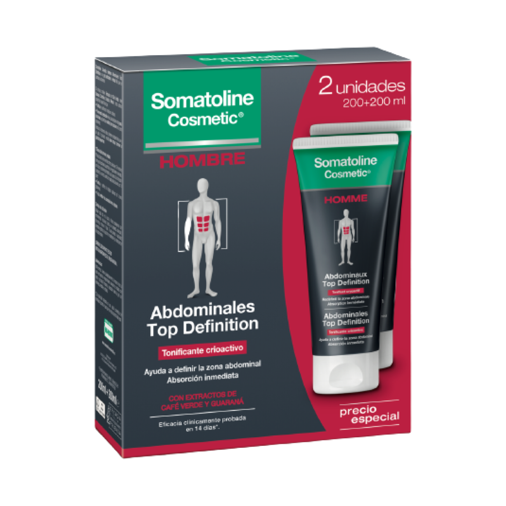 Pack 2 Somatoline Abdominales Top Definition x2 Somatoline