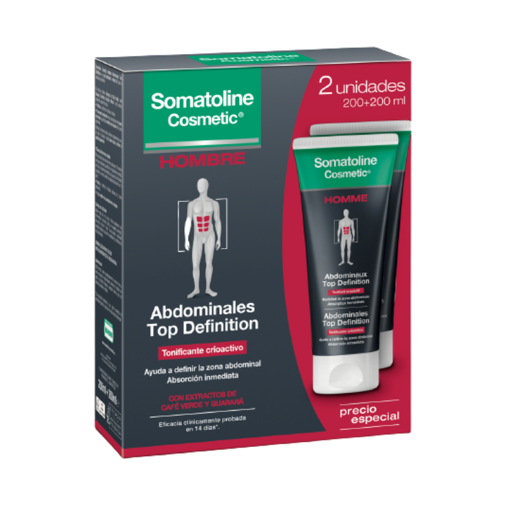 Pack 2 Somatoline Abdominales Top Definition x2 Somatoline