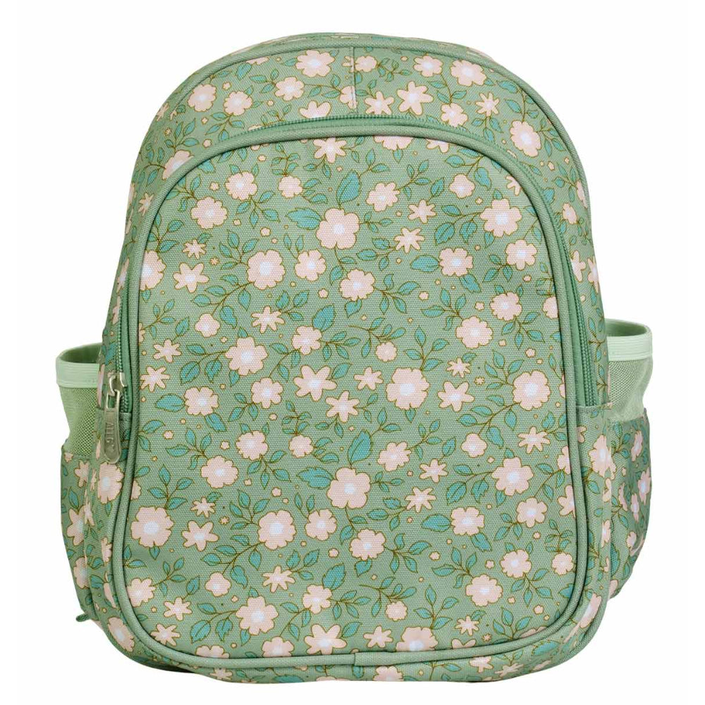 Mochila Guardería Grande Blossoms Verde Llittle Llovely