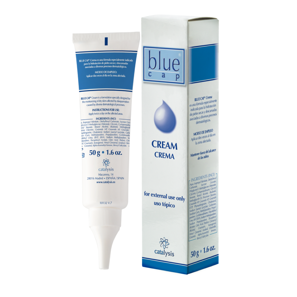 Blue Cap Crema 50g Hidratante Alivia Regenera Protege Para Piel Sensible