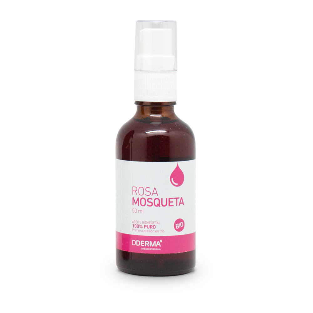 Aceite Rosa De Mosqueta Bio 50ml Dderma Regenerador Hidratante Natural Piel Cicatrices Estrías