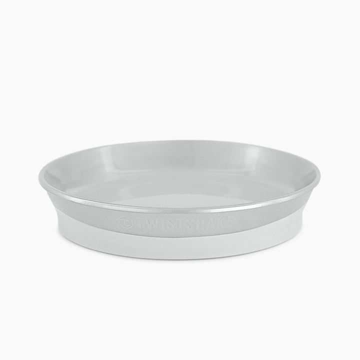 Plato Pastel Gris Twistshake 6+M