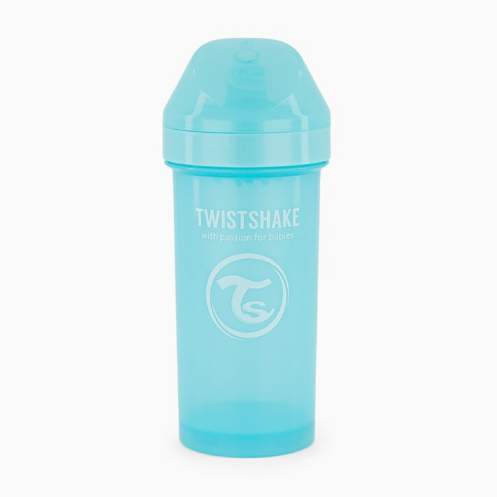 Vaso Niño Kid Cup Pastel Azul 360ml 12+M Twistshake