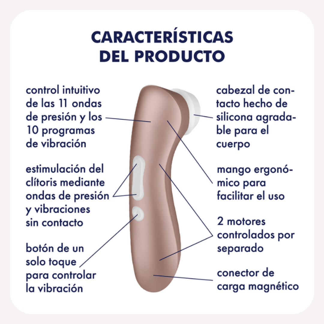 Satisfyer Pro 2+ Mujer + Vibración