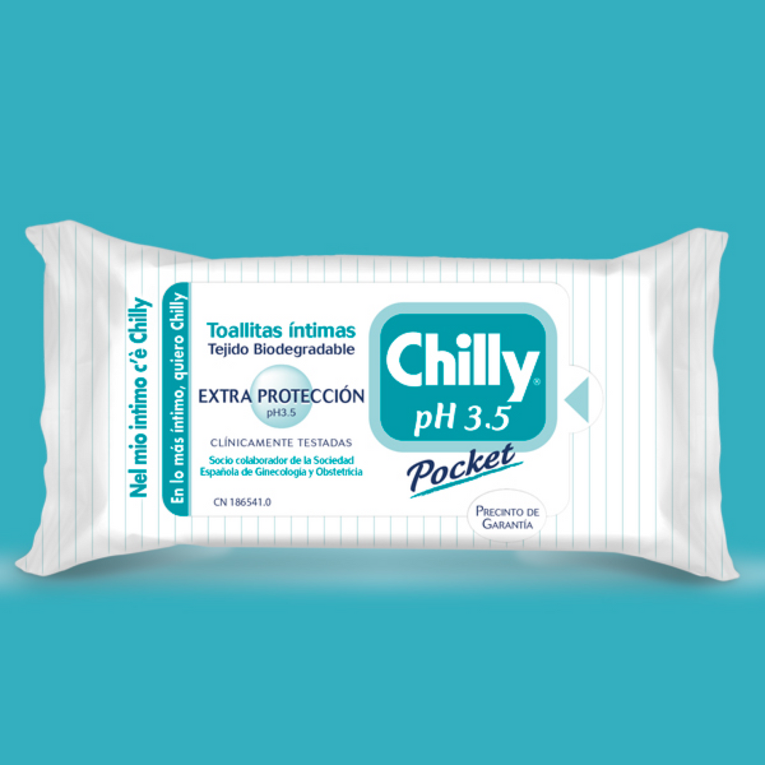 Chilly Toallitas Intimas PH 3.5 12 Unidades Higiene