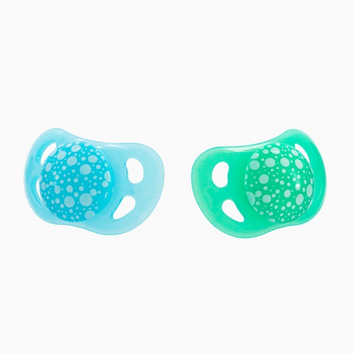 Pack 2 Chupetes Pastel Azul Verde 6+M Twistshake
