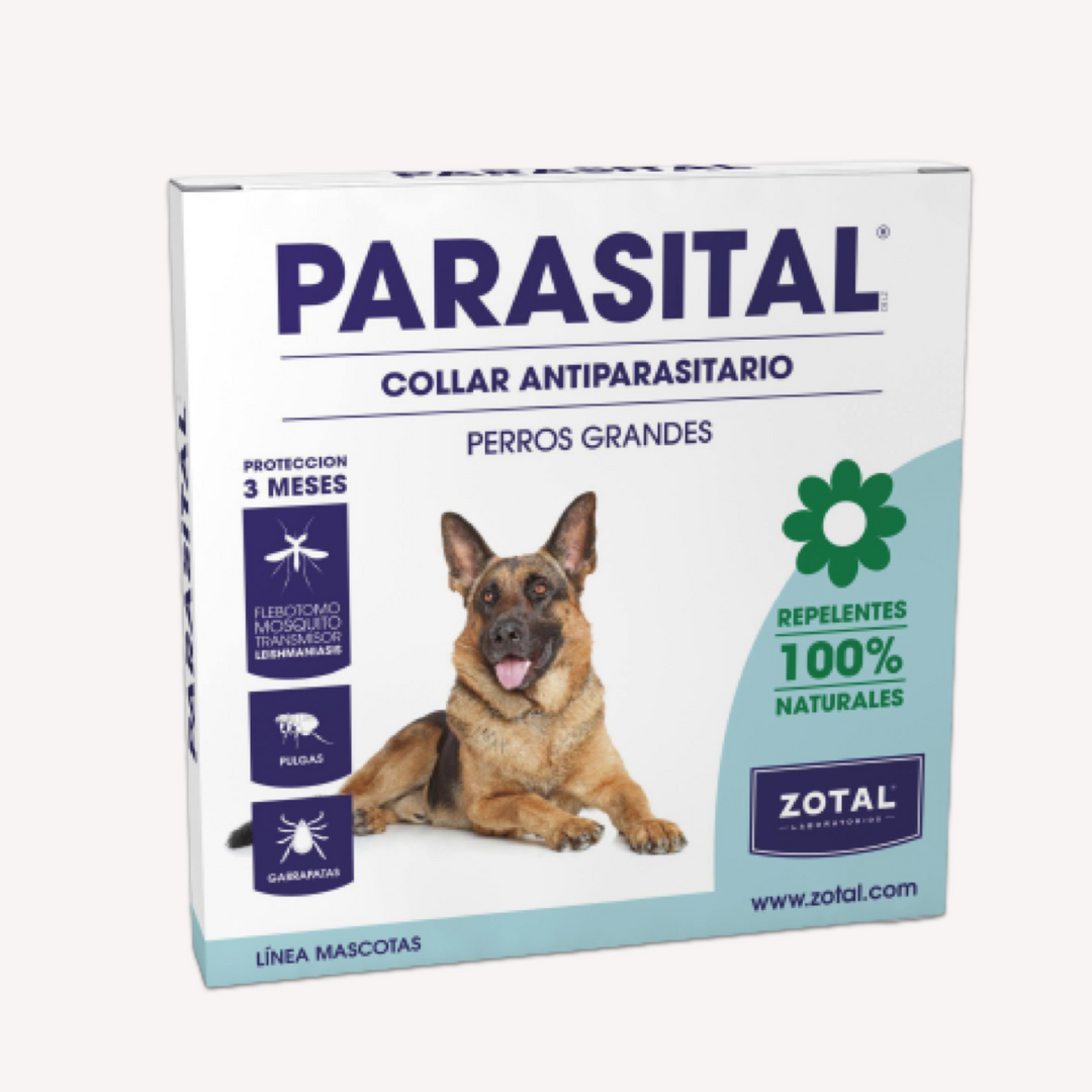 Collar Antiparasitario Perros Grandes Parasital De Zotal