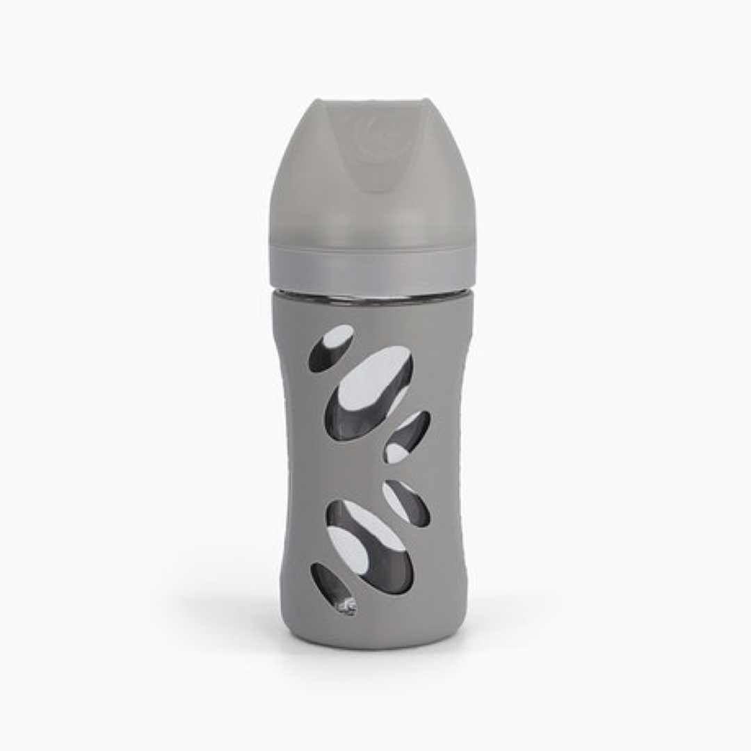 Biberón Anticólico 260ml Gris Twistshake