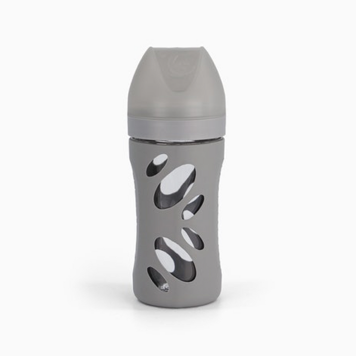 Biberón Anticólico 260ml Gris Twistshake