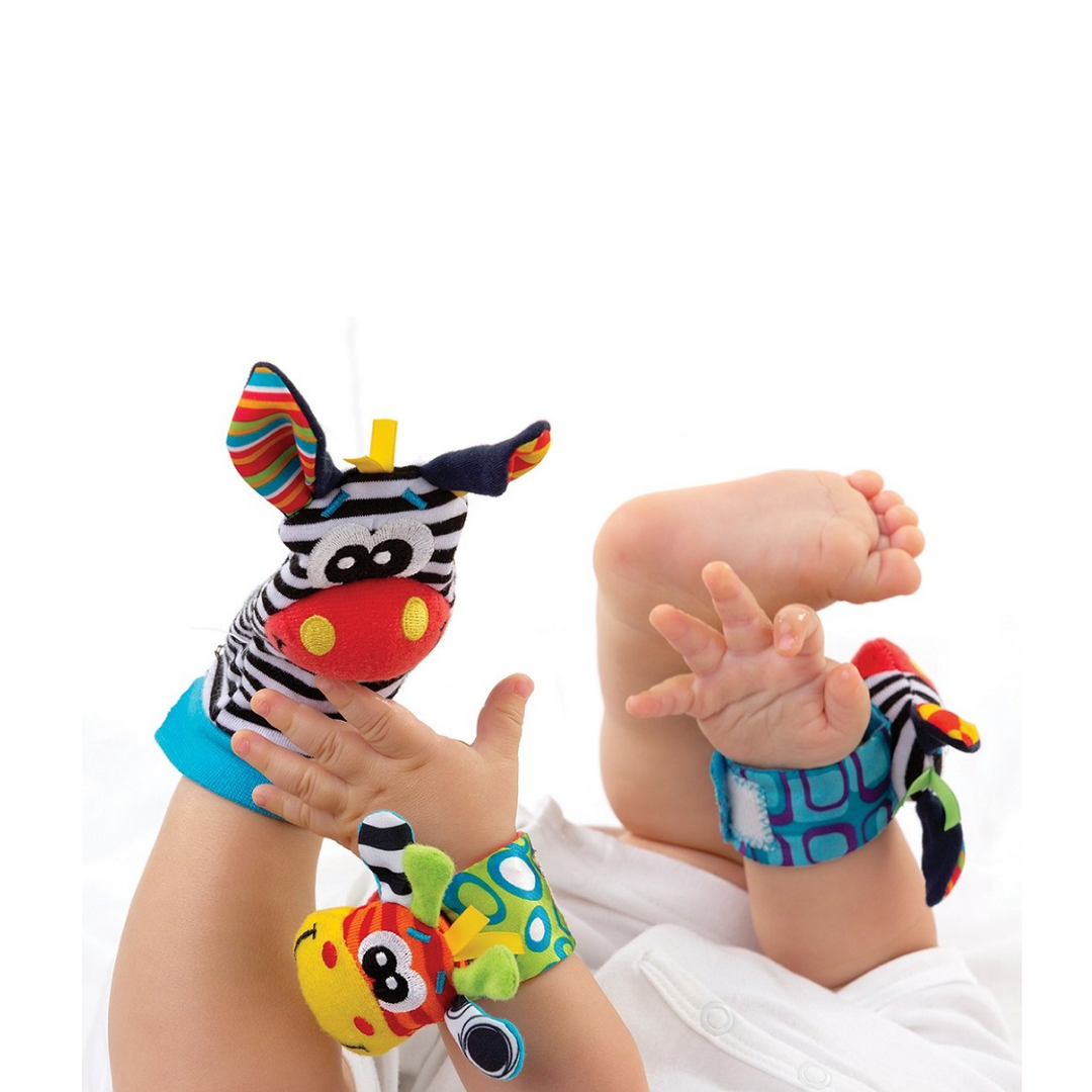 Set Sonajero Pies y Manos Selva + Mordedor Playgro