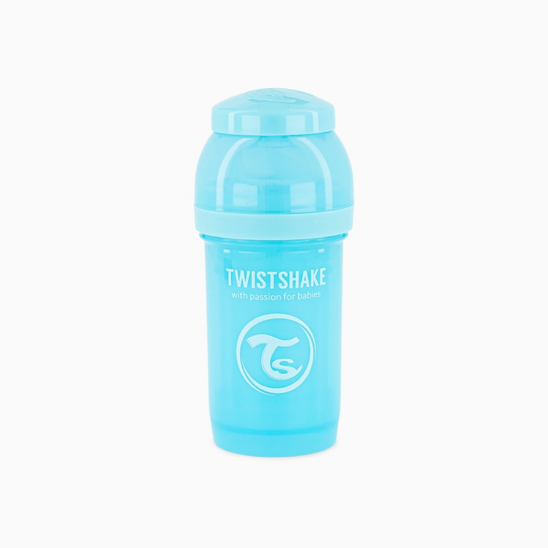 Biberon Anti-Colicos 180ml Azul Pastel Twistshake