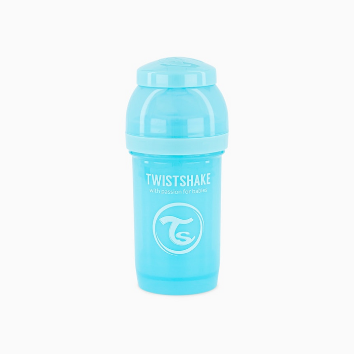 Biberon Anti-Colicos 180ml Azul Pastel Twistshake