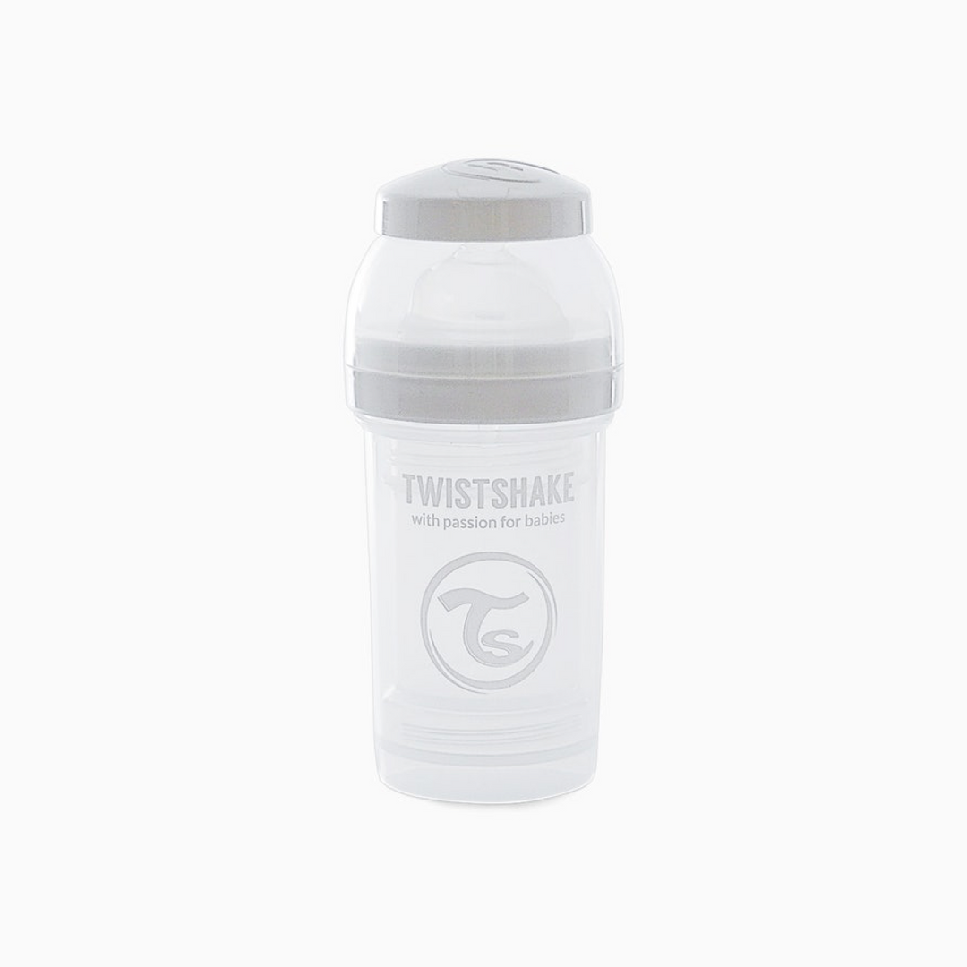 Biberon Anti-Colicos 180ml Blanco Twistshake
