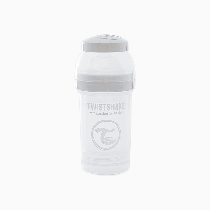 Biberon Anti-Colicos 180ml Blanco Twistshake