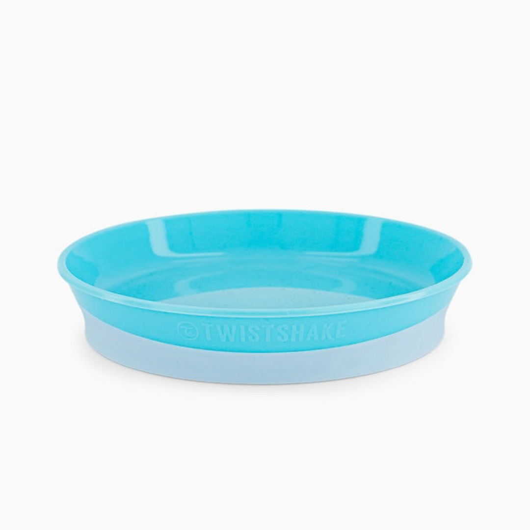 Plato Pastel Azul Twistshake 6+M