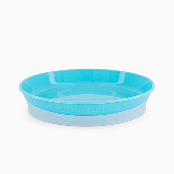 Plato Pastel Azul Twistshake 6+M