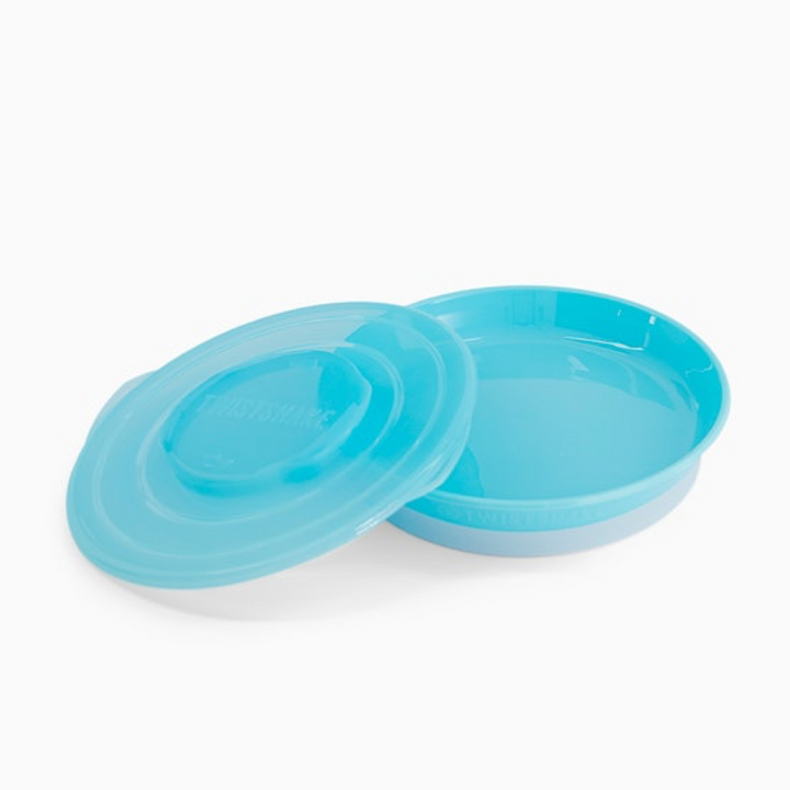 Plato Pastel Azul Twistshake 6+M