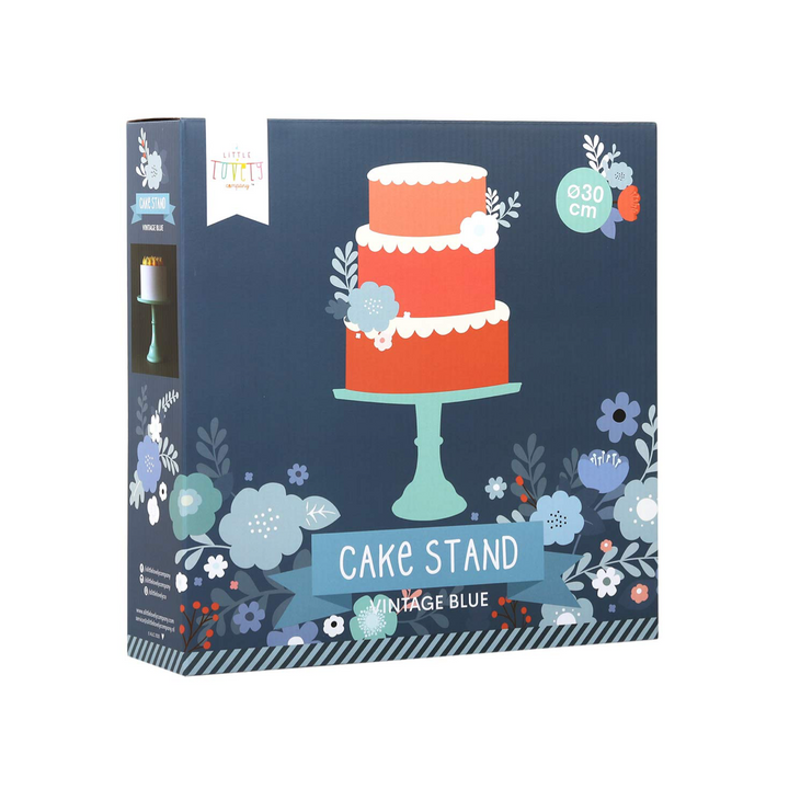 Soporte Para Pasteles Grande Azul Little Lovely