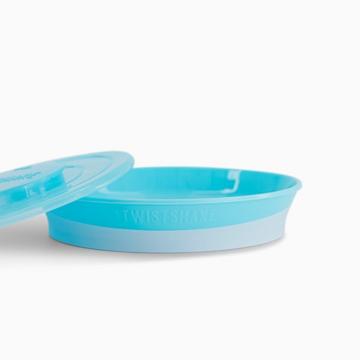 Plato Pastel Azul Twistshake 6+M