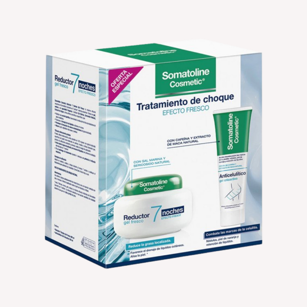 Tratamiento de Choque Anticelulítico Gel 400ml + Reductor Somatoline Cosmetic Gel